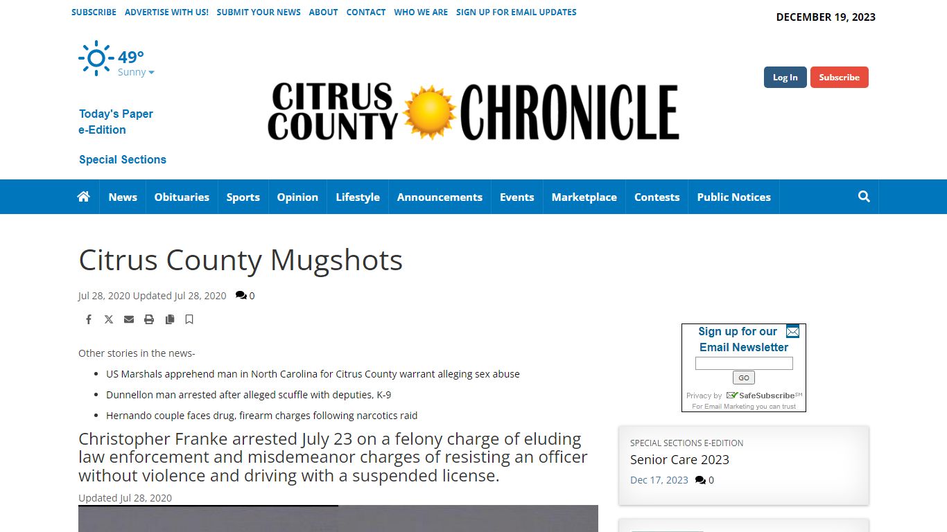 Citrus County Mugshots | Crime & Courts | chronicleonline.com